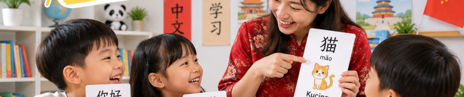 Belajar Bahasa Mandarin untuk Anak Seru atau Sulit
