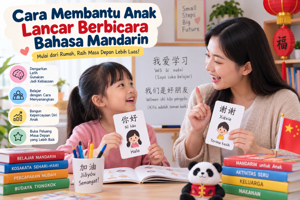 Cara Membantu Anak Lancar Berbicara Bahasa Mandarin