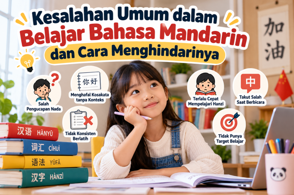 Kesalahan Umum dalam Belajar Bahasa Mandarin dan Cara Menghindarinya
