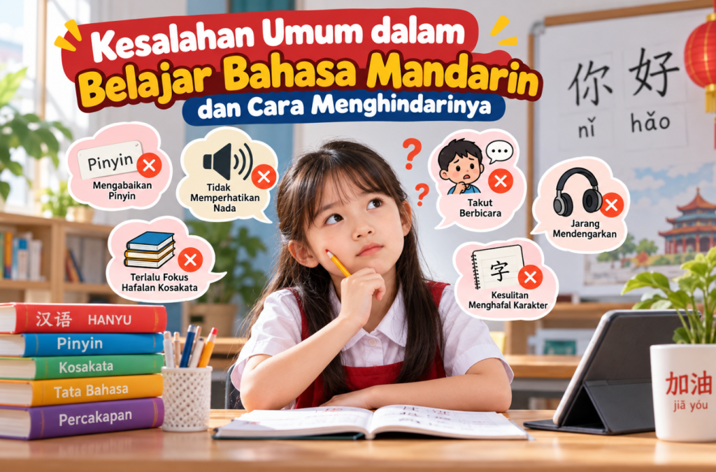 Kesalahan Umum dalam Belajar Bahasa Mandarin dan Cara Menghindarinya