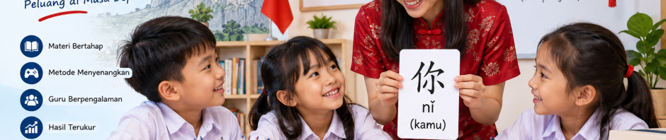 Kurikulum Les Mandarin Anak Ponorogo yang Terbukti Efektif