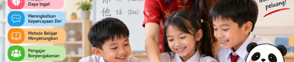 Kursus Bahasa Mandarin Anak Kelas 3 SD di Ponorogo, Yuk Daftar!