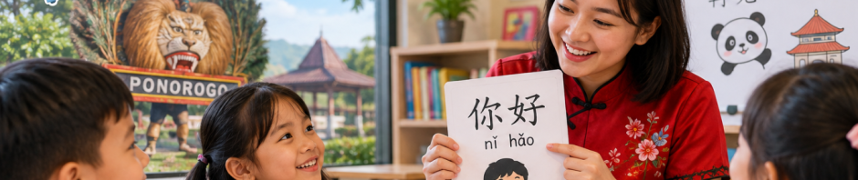 Kursus Mandarin Anak SD di Ponorogo yang Direkomendasikan untuk Pemula!