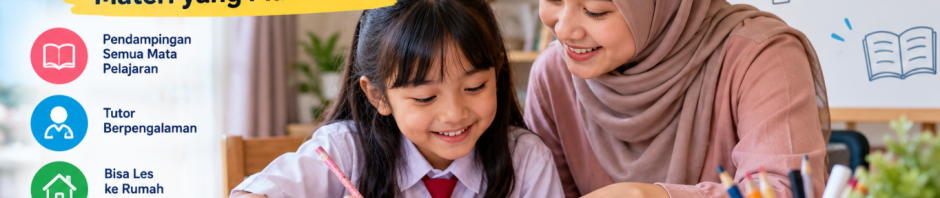 Les Anak SD Kelas 3 di Ponorogo Bantu Anak Hadapi Materi yang Makin Sulit