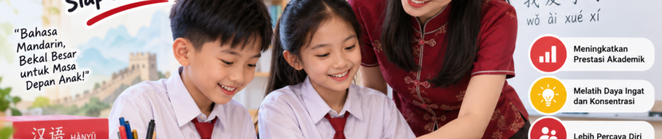 Les Mandarin Anak SD Kelas 5–6 di Ponorogo, Siap Naik Level!