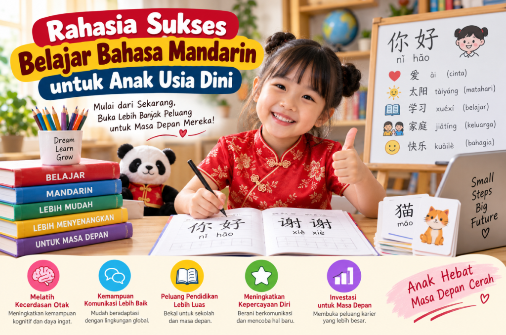 Rahasia Sukses Belajar Bahasa Mandarin untuk Anak Usia Dini
