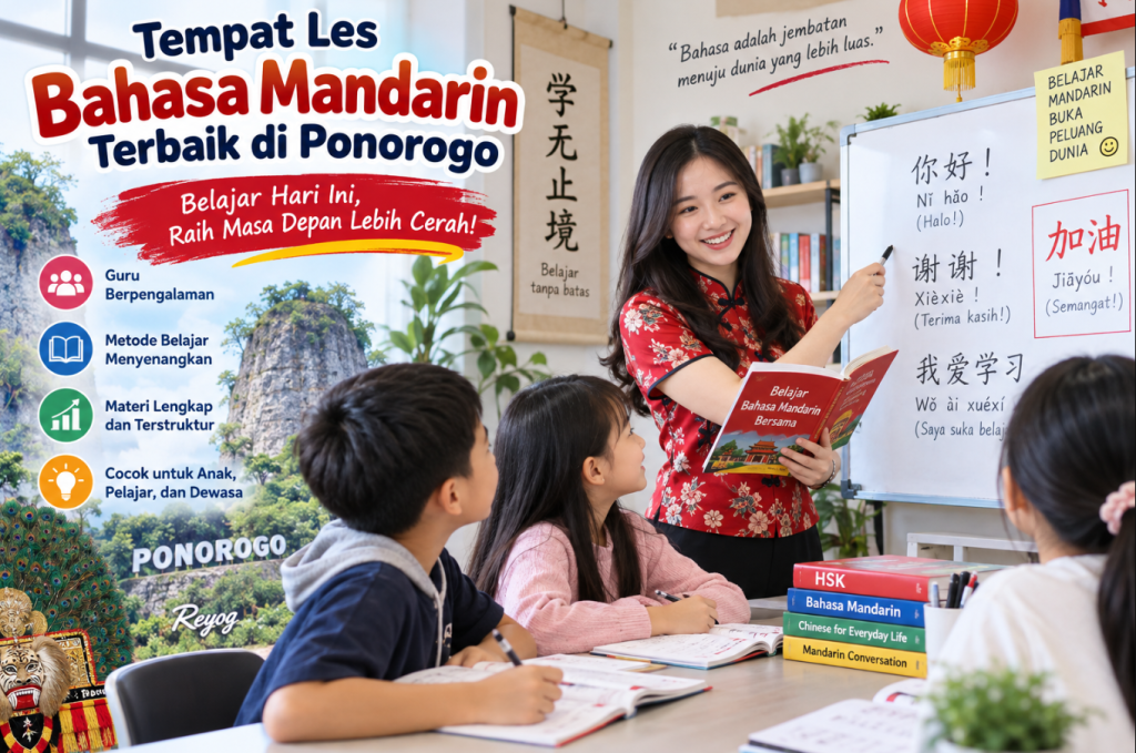 Tempat Les Bahasa Mandarin Terbaik di Ponorogo Investasi Pendidikan untuk Masa Depan Anak dan Karier