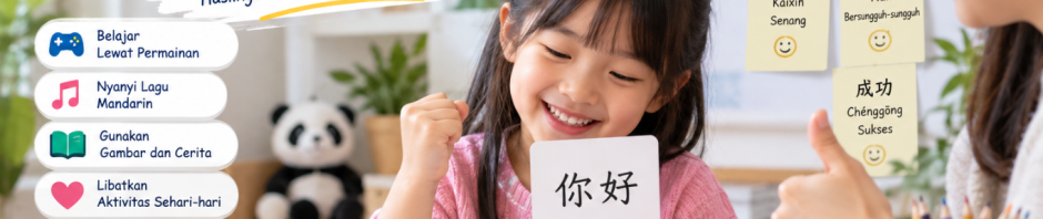 Tips Jitu Agar Anak Tidak Bosan Belajar Bahasa Mandarin