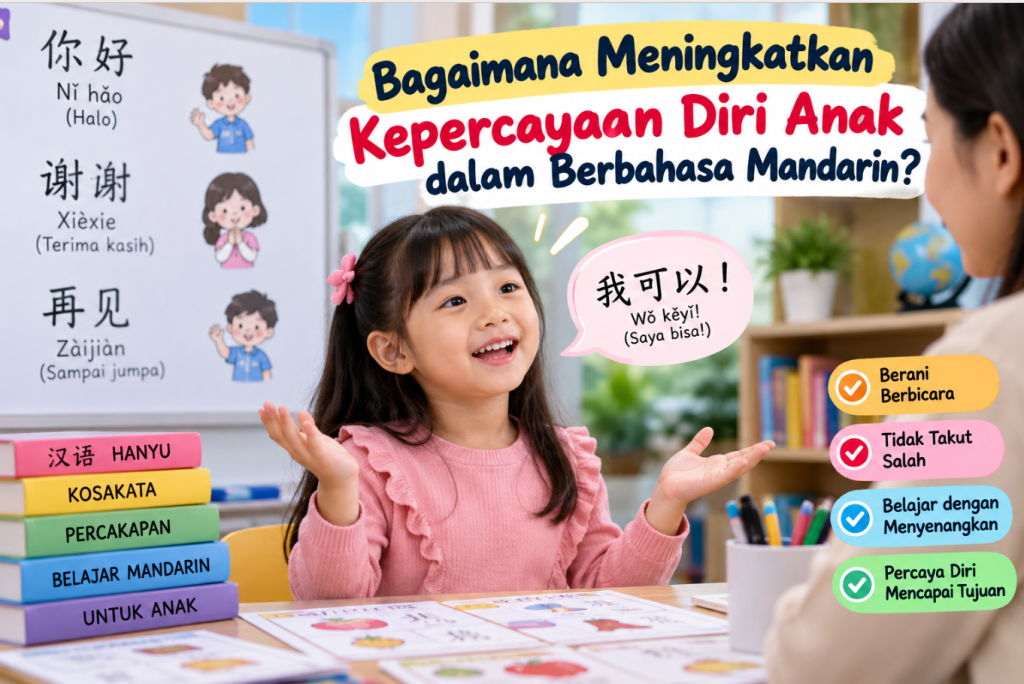 Bagaimana Meningkatkan Kepercayaan Diri Anak dalam Berbahasa Mandarin