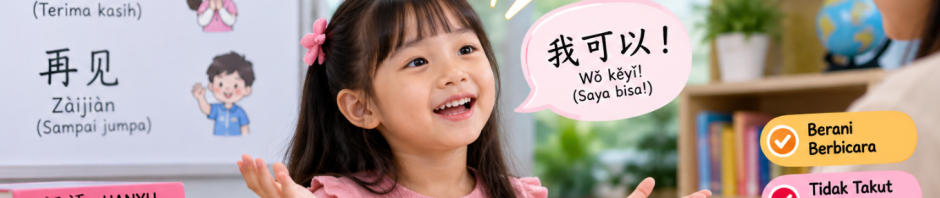 Bagaimana Meningkatkan Kepercayaan Diri Anak dalam Berbahasa Mandarin